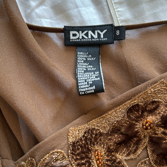 Vintage DKNY silk blouse - Picture 6 of 8